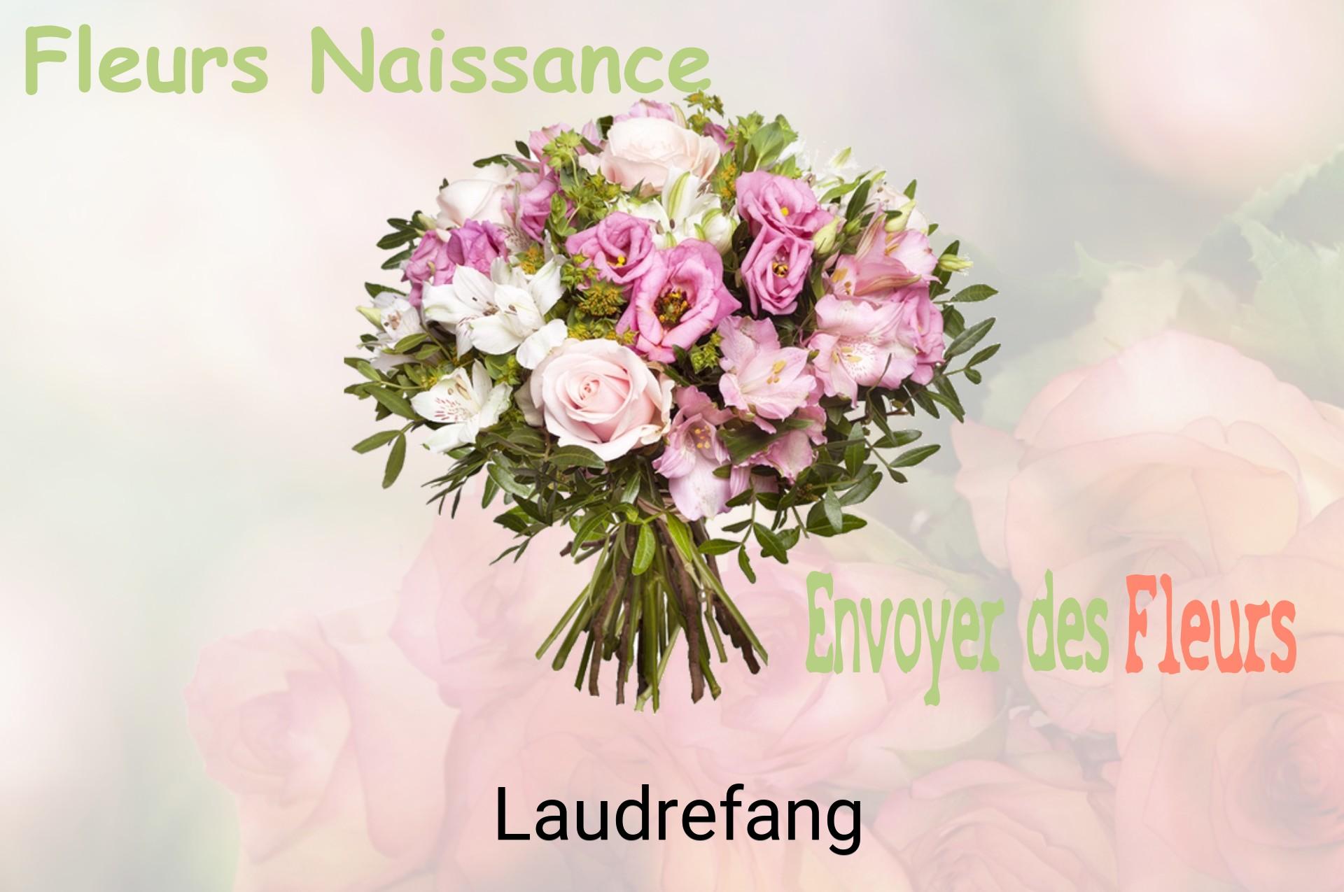 Bouquet de fleurs de naissance livré à Laudrefang